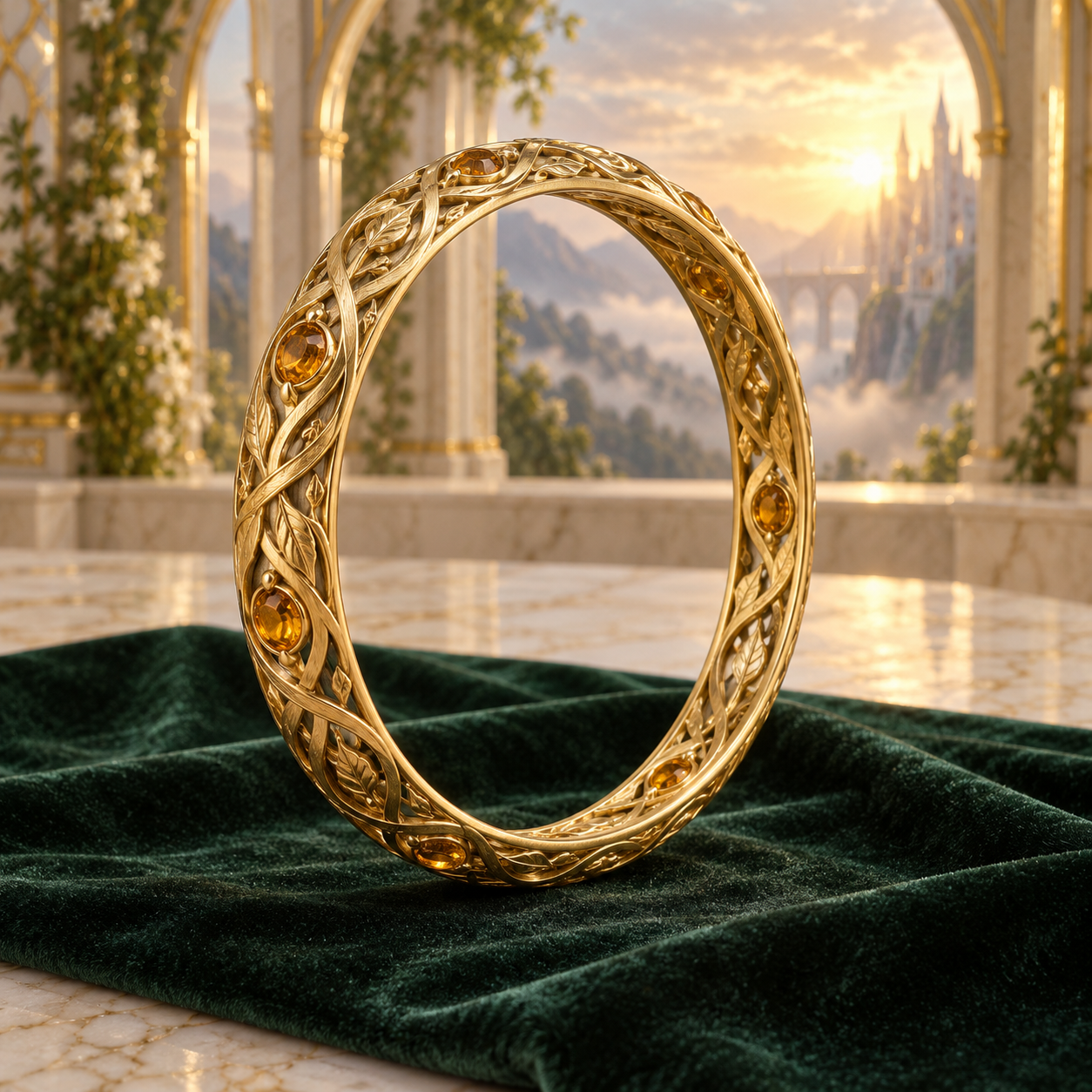 AI-generated Sunwoven Bangle concept